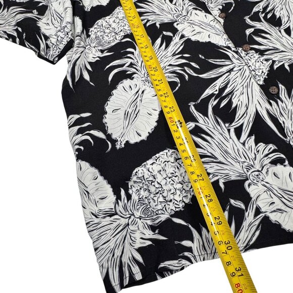 VTG Reyn Spooner Hawaiian Shirt Sz.XL Short Sleeve Pineapple Print Tropical - Picture 7 of 10